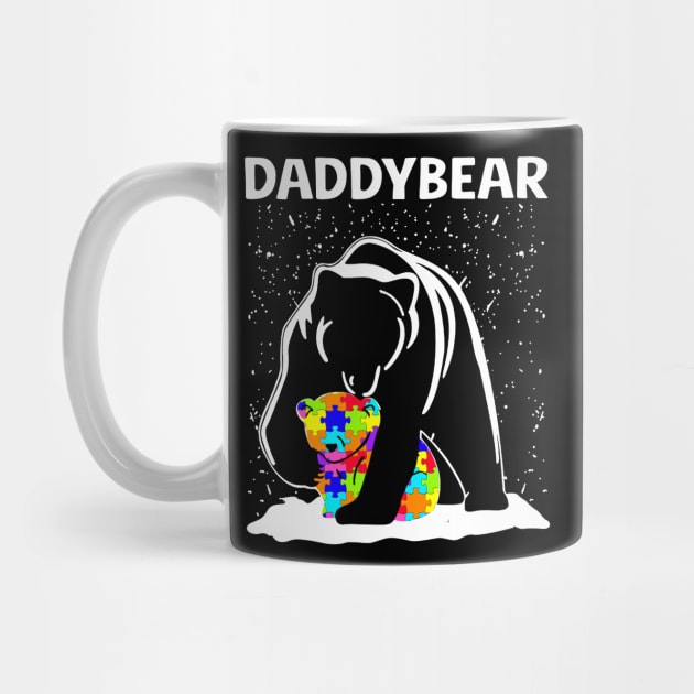 Daddybear Autism Fathers Day Gifts by heryes store